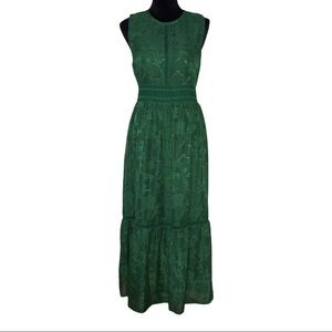 G by Giuliani Green Maxi Dress Size 2